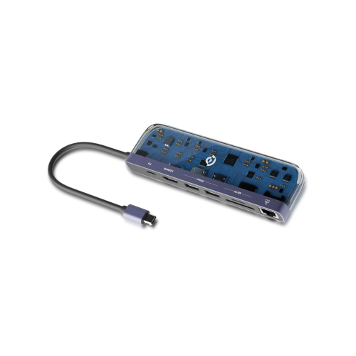 موزع ومحول Powerology 7 in 1 Multi Hub Crystalline