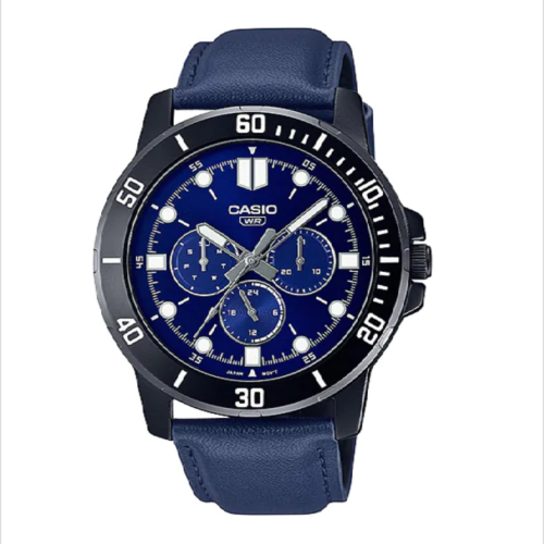 CASIO Youth Analog Men Watch MTP-VD300BL-2EUDF