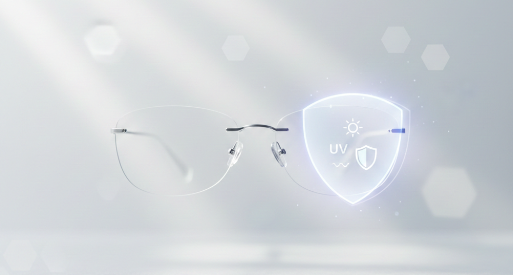 هل العدسات الشفافة تحمي من الشمس؟