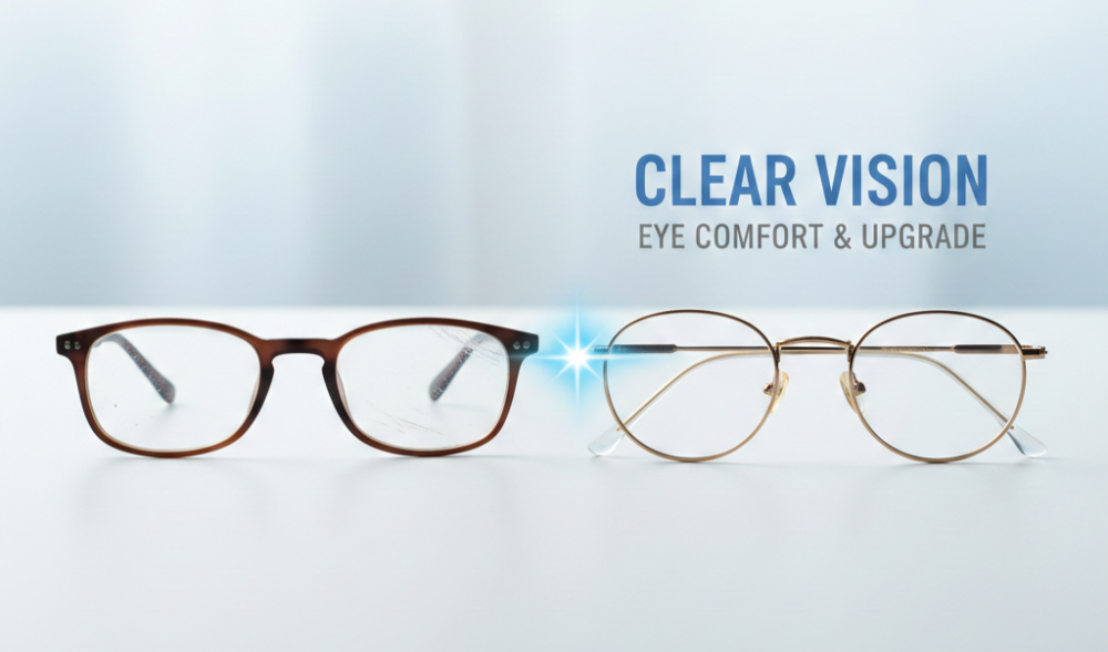 علامات تخبرك أن الوقت قد حان لتغيير نظارتك