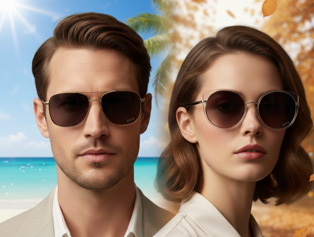 نظارات فاخرة تناسب جميع المواسم – كيف تختار الإطار المثالي؟