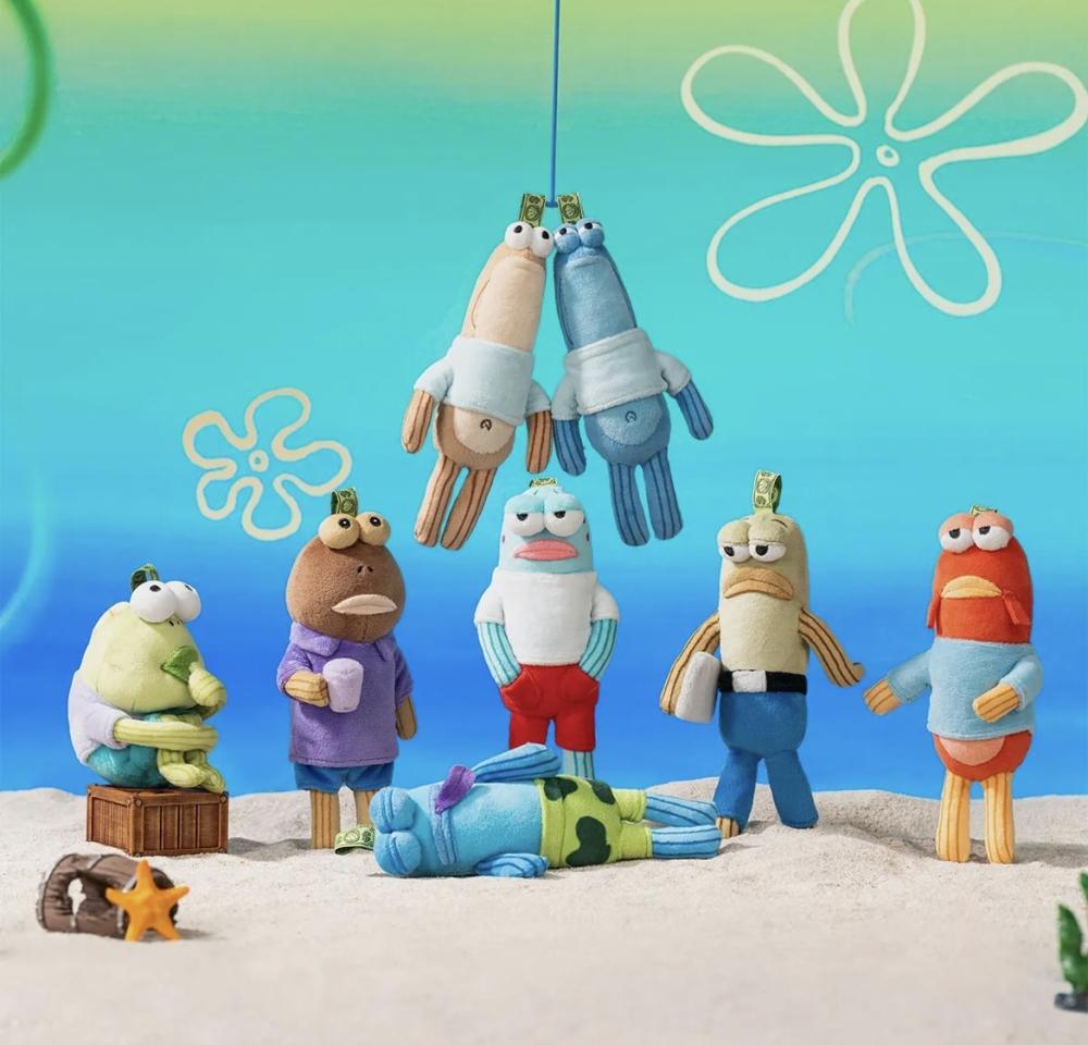 أصدقاء بيكيني بوتوم (حبة) - Bikini Bottom Buddies Blindbox Plush 1pc