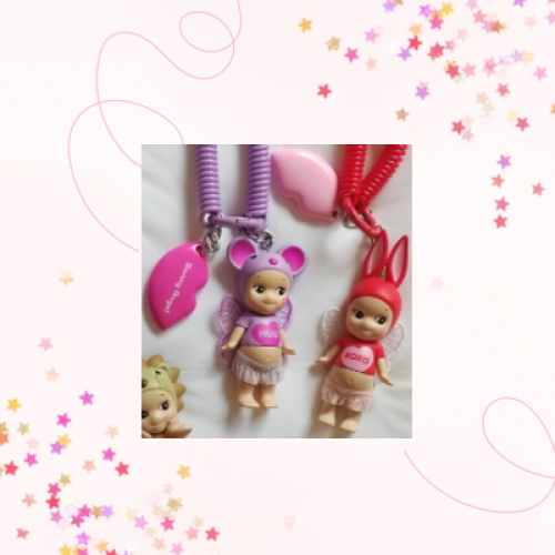 Sonny angel clothes ( تنورة + فراشة)
