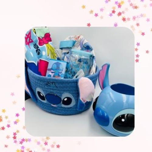سلة ستيتش Stich gift ( 8 قطع )