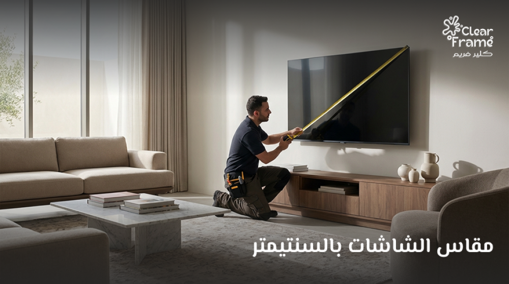 مقاس الشاشات بالسنتيمتر