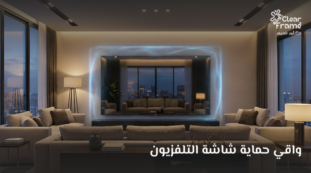 واقي حماية شاشة التلفزيون