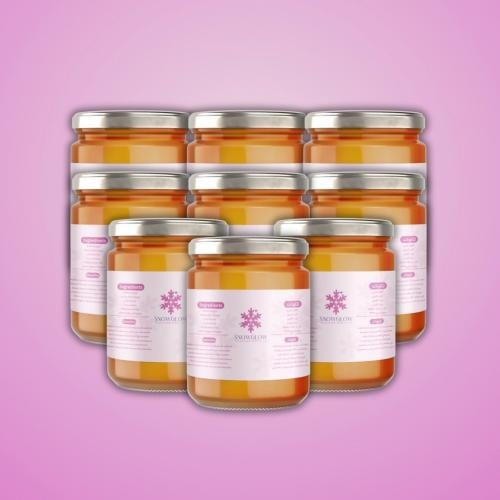 شوربة الفطر الثلجي ( كورس 9 علب ) كل علبة تحتوي عل...