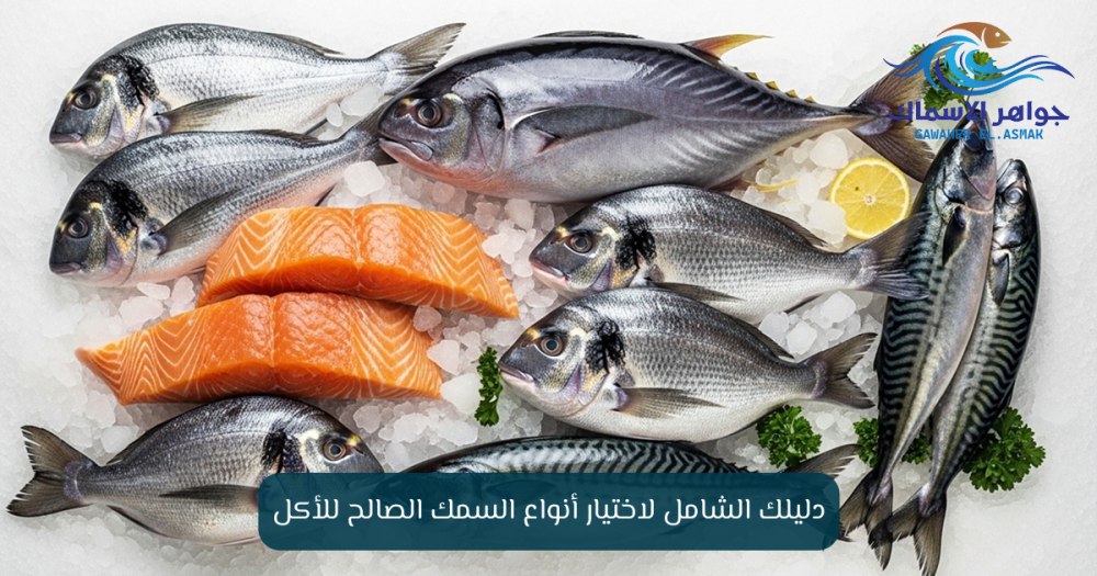 أنواع السمك الصالح للأكل وأفضلها للصحة