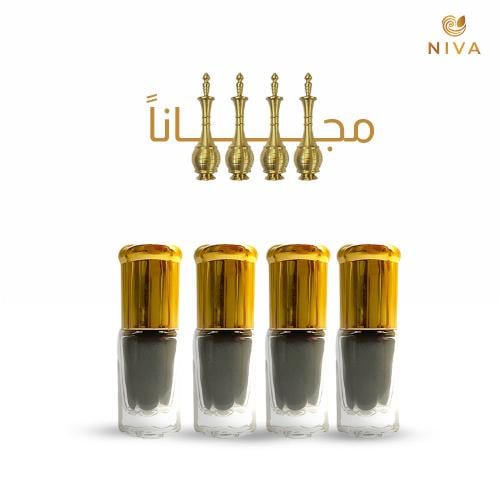 (عرض الفرصة) 4 نص تولة كحل اسود إثمد و 4 مكاحل نحا...