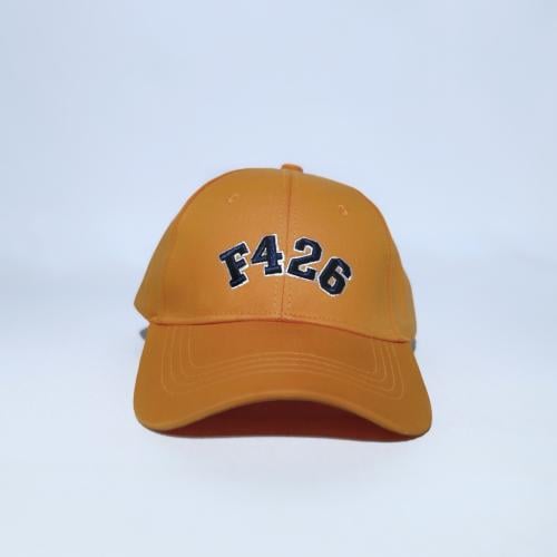 كاب برتقالي-بتطريز F426