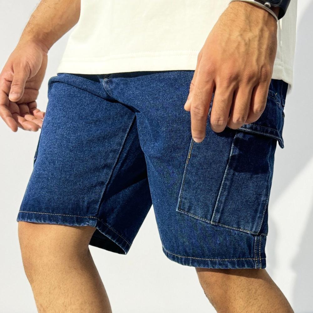 شورت جنز  أوفر سايز