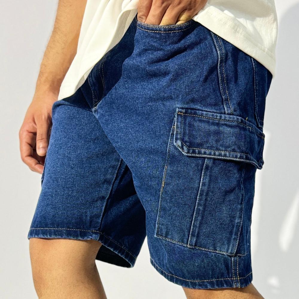 شورت جنز  أوفر سايز