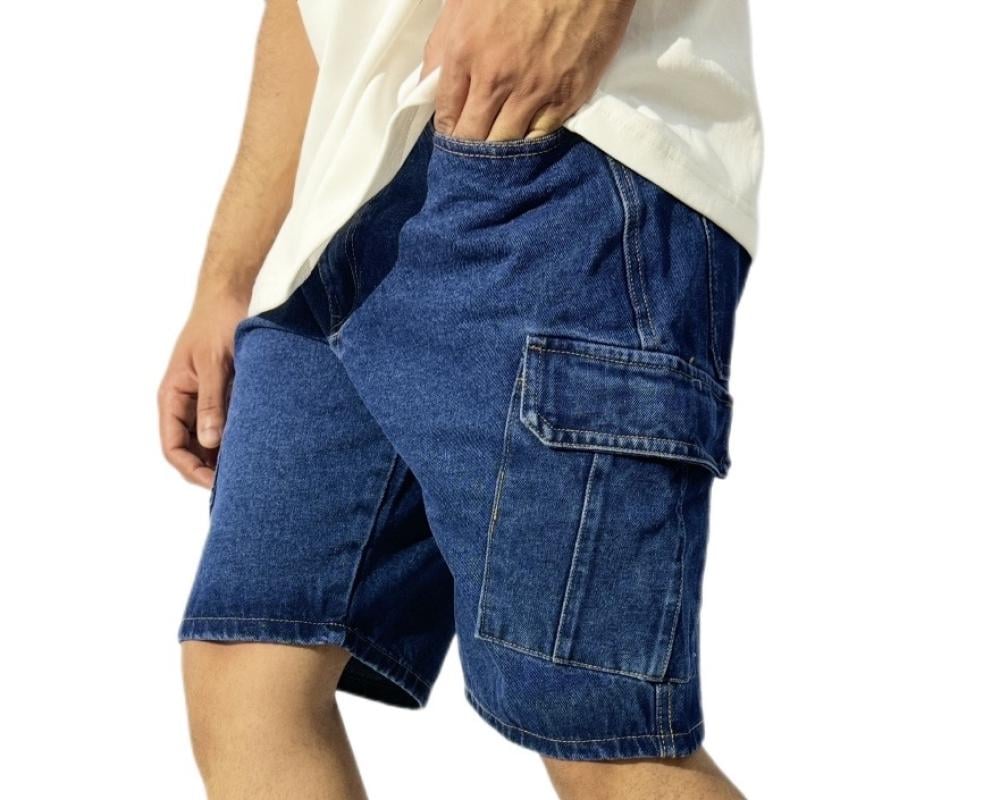 شورت جنز  أوفر سايز