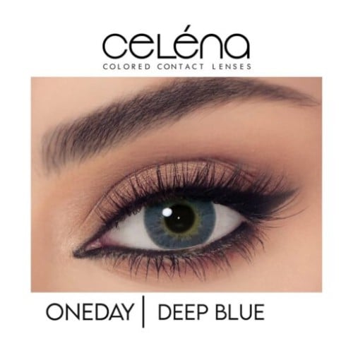 سيلينا عدسات ملونه زينه يوميه ديب بلو DEEP BLUE