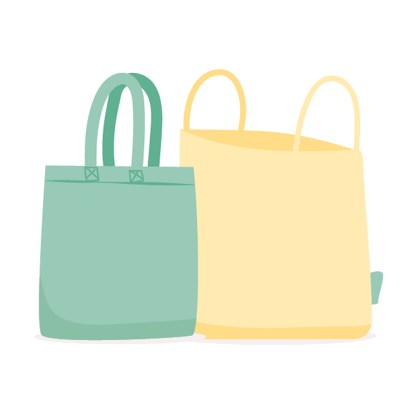 حقائب قماشية