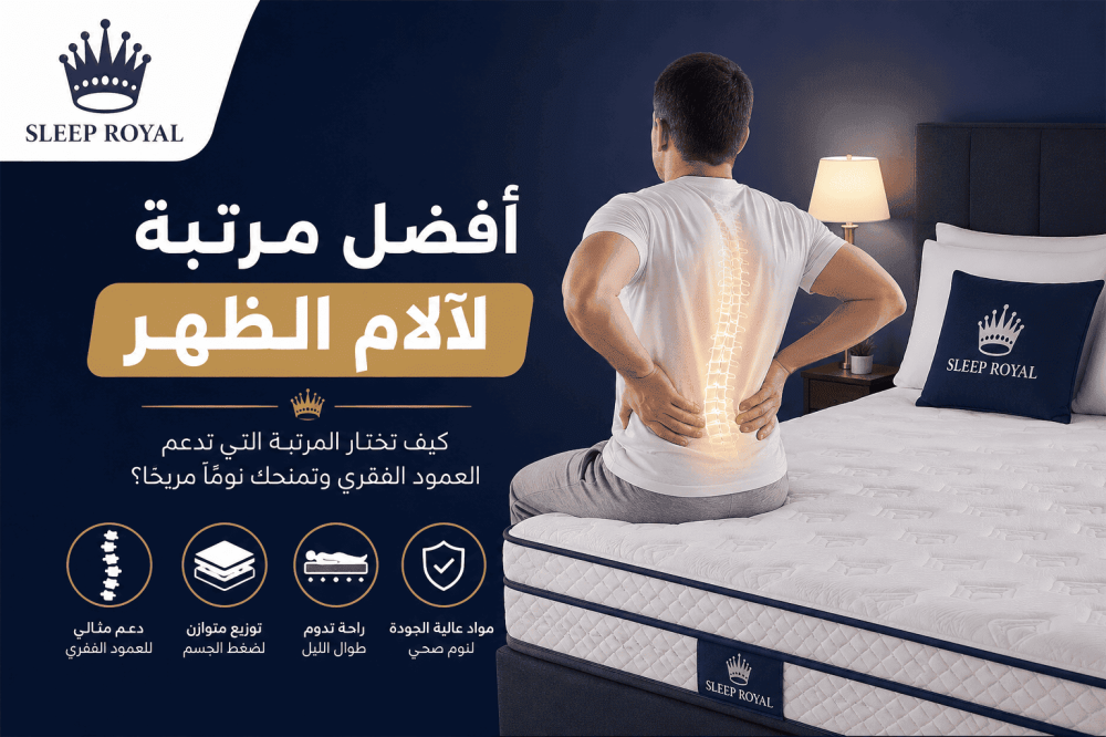 أفضل مرتبة لآلام الظهر | دليل اختيار المرتبة المناسبة