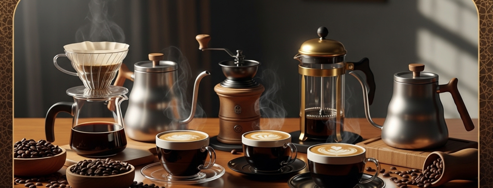 أفضل ادوات تحضير القهوة للمبتدئين في المنزل