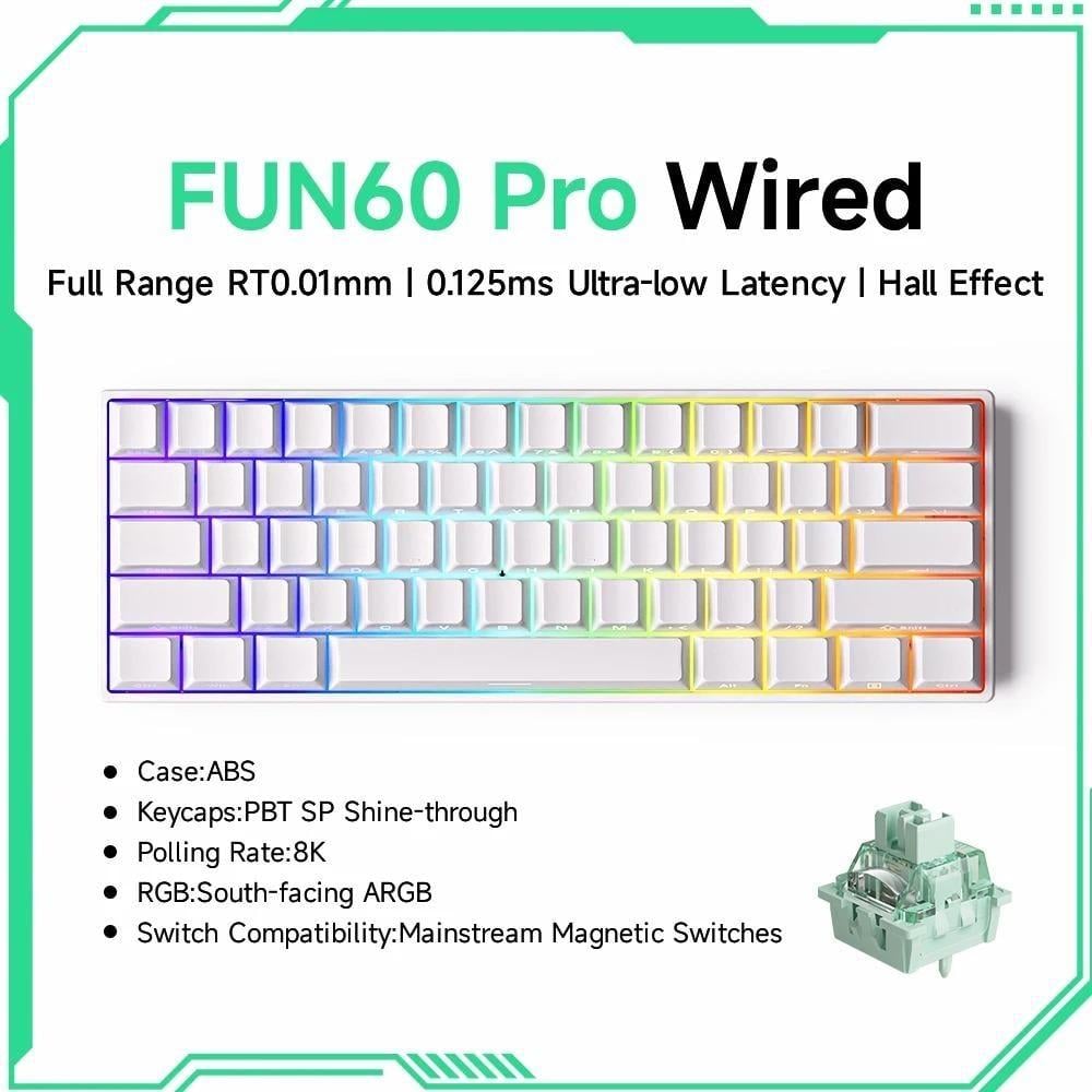 Pro White Wired