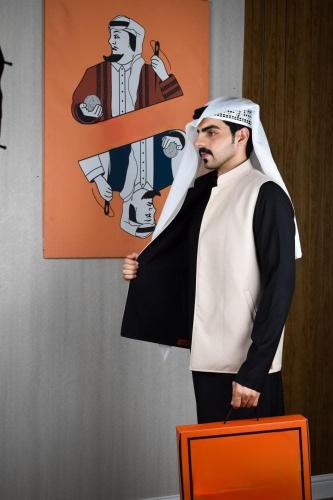 سديري شتوي بيج مع أسود-متجر فرح