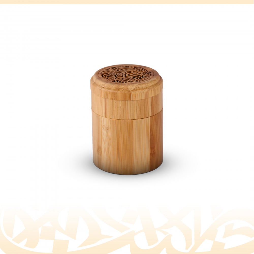 مبخرة الخيزران الأسطوانية مع أعواد مروكي سوبر بلس