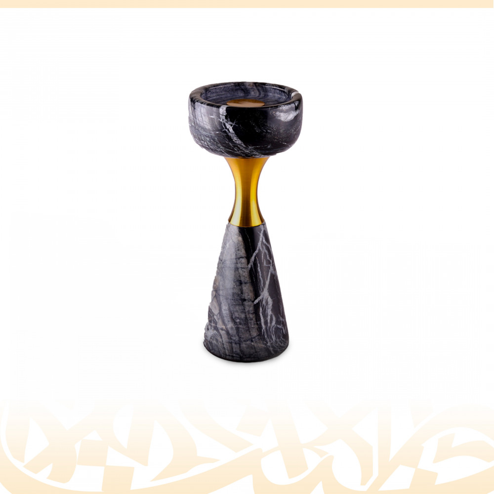 طقم مباخر رخامية (رمادي)