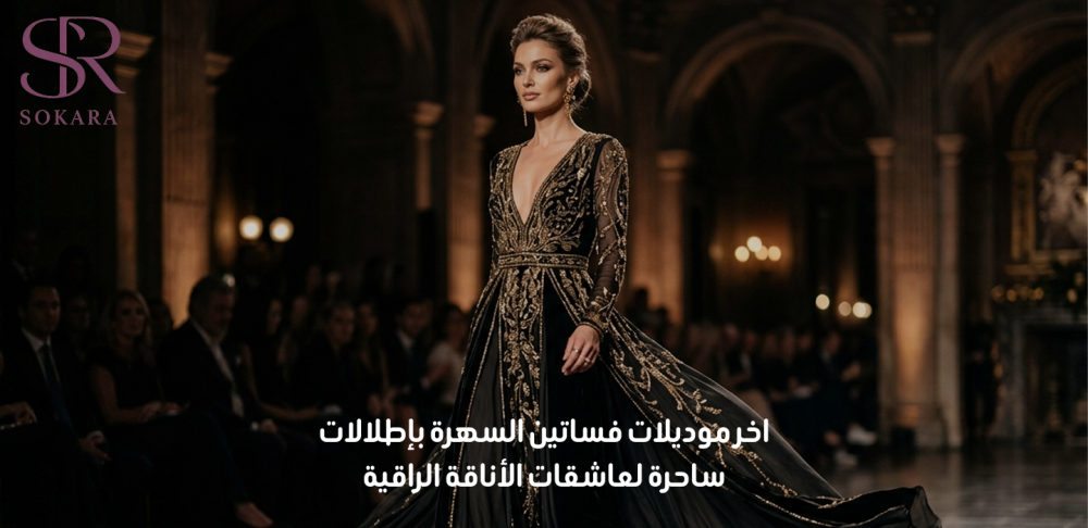 اخر موديلات فساتين السهرة