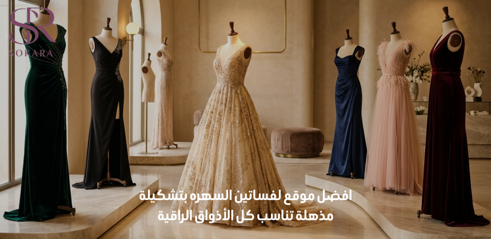 افضل موقع لفساتين السهره