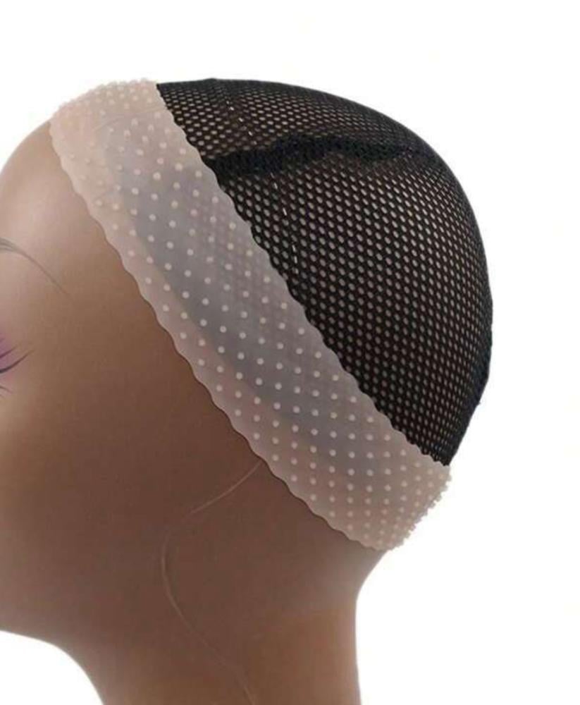 طوق سيليكون لون لحمي لتثبيت الباروكة