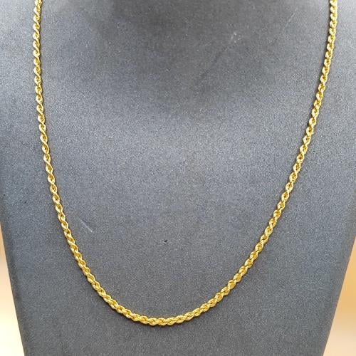 Necklace 20 Inches 21k
