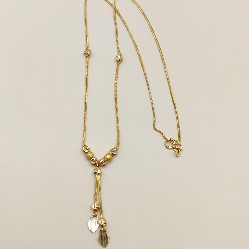 Necklace 16 inches 21k
