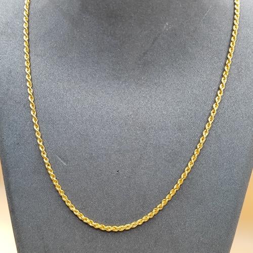 Necklace 20 Inches 21k