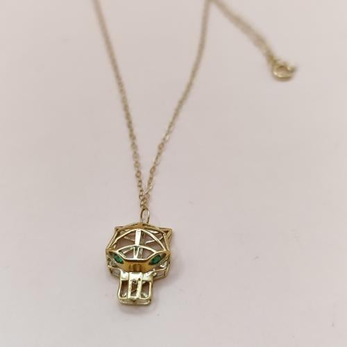 Necklace with pendant 16 Inches 18k