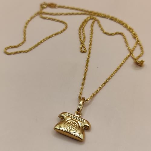 Necklace 18 inches 18k