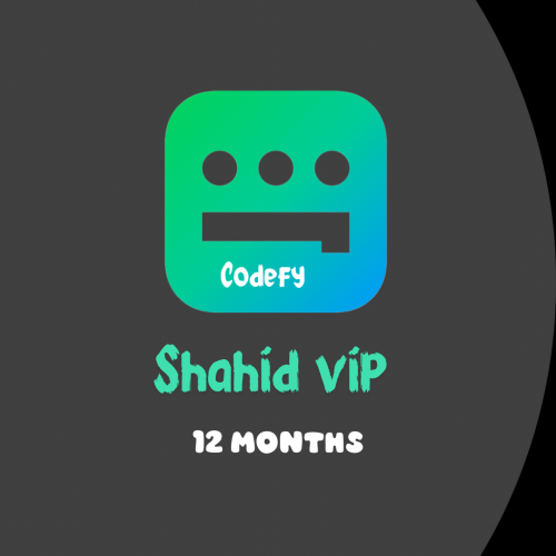 اشتراك شاهد vip لمدة 12 شهر