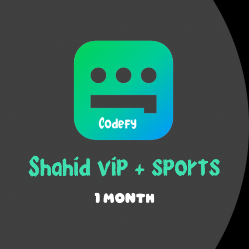 اشتراك شاهد VIP + الباقة الرياضية لمدة شهر