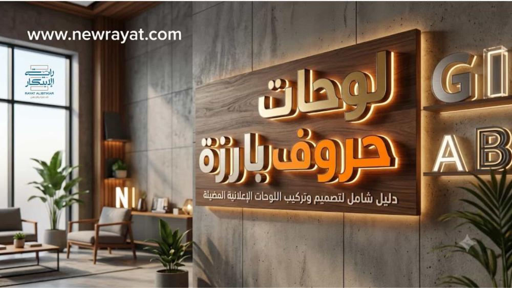 دليل الواجهات التجارية الاحترافية: كيف تختار وتصمم لوحات حروف بارزة لعلامتك التجارية؟