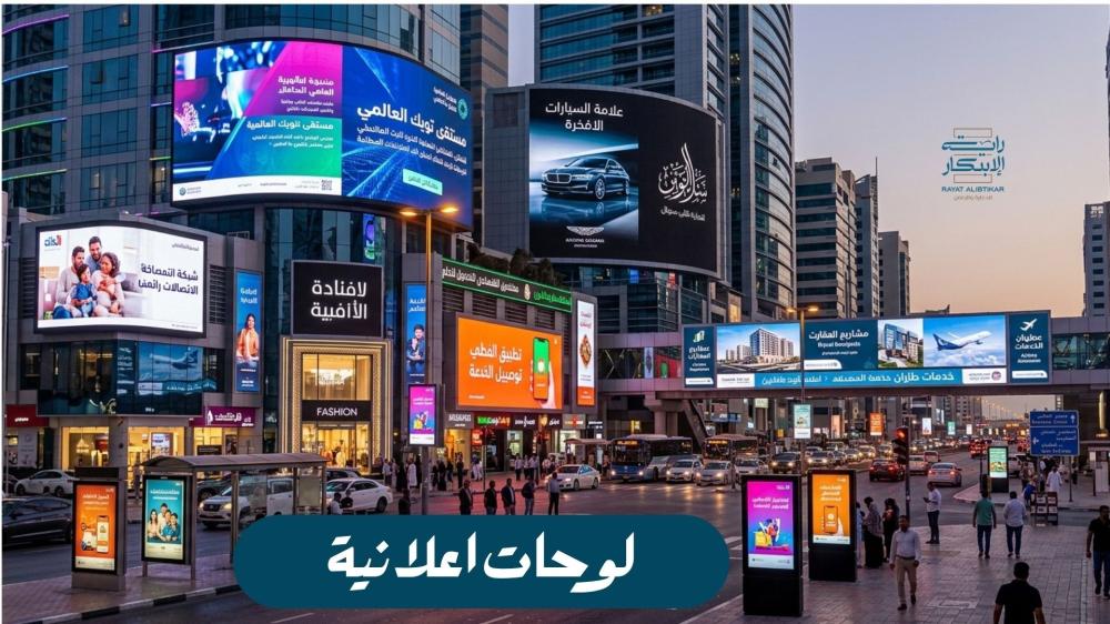 لوحات اعلانية