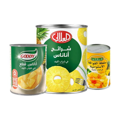 فواكه المعلبة