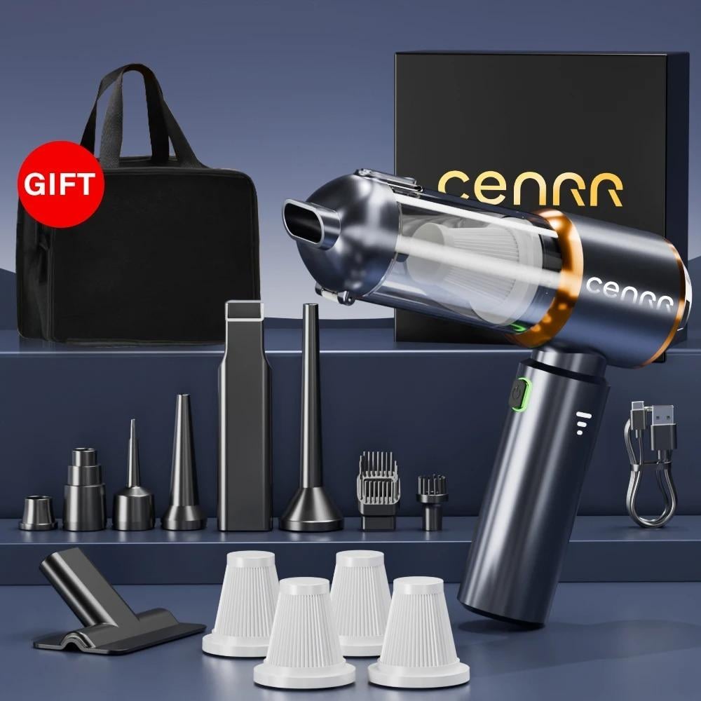 مكنسة كهربائية جديدة للسيارة قوية صغيرة