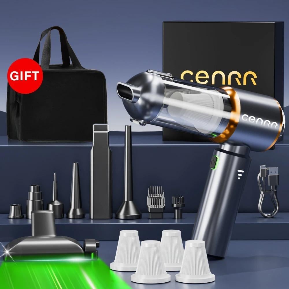 مكنسة كهربائية جديدة للسيارة قوية صغيرة