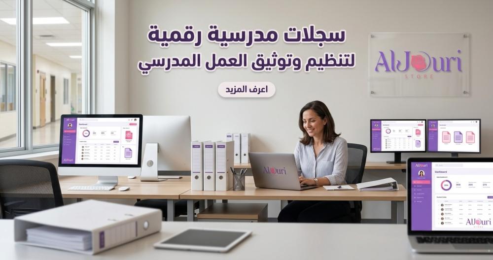 سجلات مدرسية رقمية لتنظيم وتوثيق العمل المدرسي