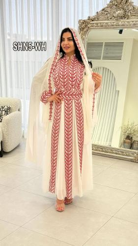 طقم حنة ملكي تطريز فلسطيني