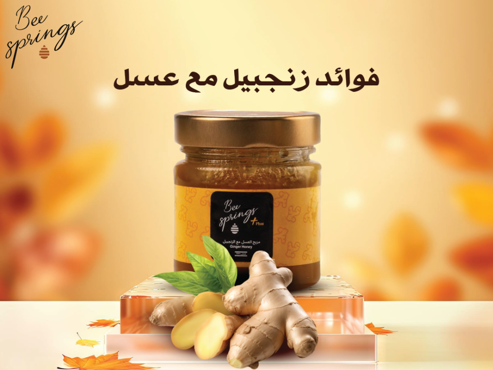 الفوائد الصحية للزنجبيل مع عسل
