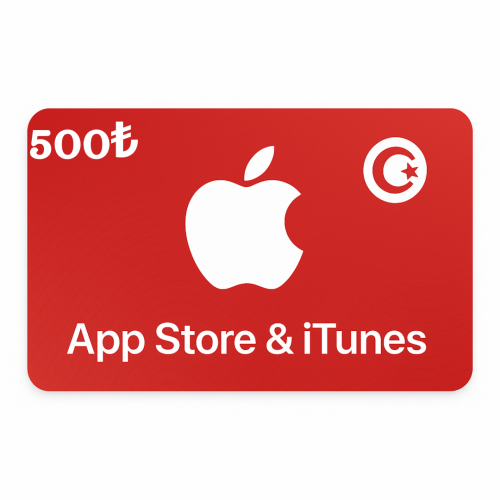 ابل ايتونز تركي 500₺ | ₺500 Apple Turkey Itunes