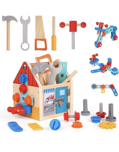 Wooden Kids Tool Set