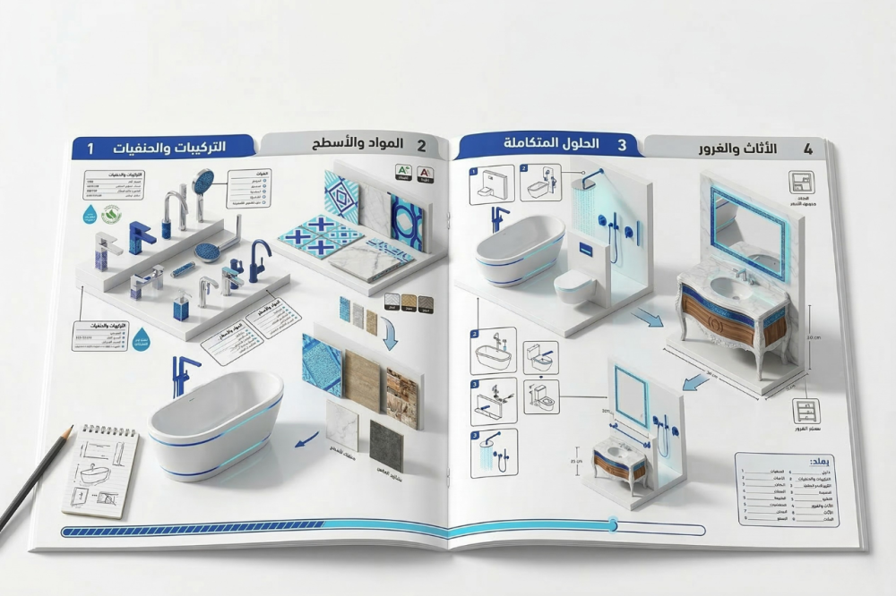 دليل شامل لاختيار أفضل الأدوات الصحية التي تناسب ديكورات المنازل في ال