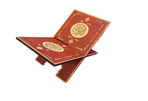 حامل مصحف خشب مزخرف - صغير