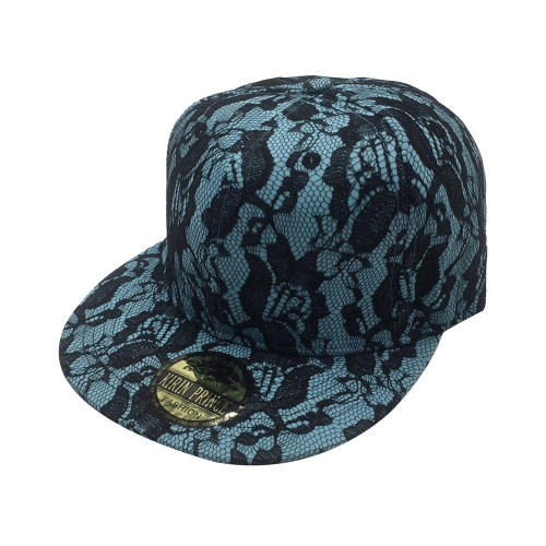 كاب ازرق مسطح