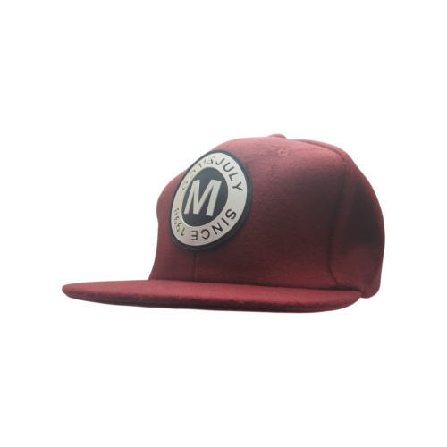 كاب احمر مسطح شمواء