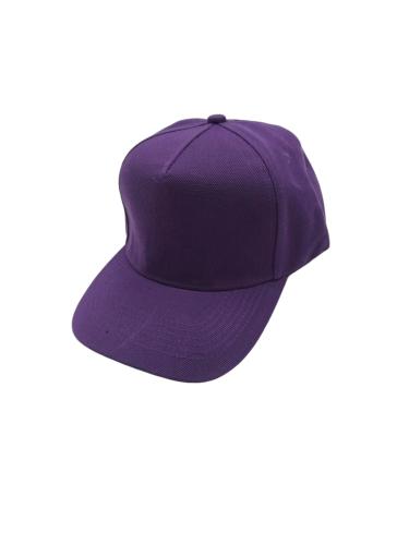 كاب بنفسجي بدون خياطة من الامام